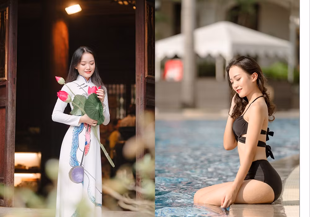 Thông minh, xinh đẹp, cô nàng 2K này đã xuất sắc vượt qua nhiều ứng viên tiềm năng khác để giành ngôi vị cao nhất cuộc thi Charm Of Law năm nay.