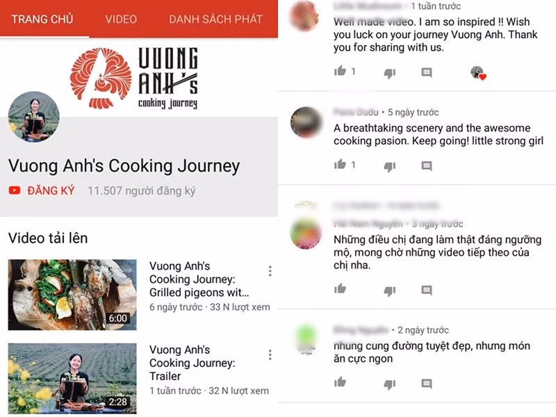 Vuong Anh's Cooking Journey nhanh chóng thu hút sự quan tâm của mọi người.