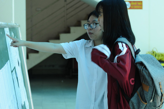 Học sinh sẽ thi 3 môn Toán, Văn, Ngoại ngữ và một môn tự chọn trong số các môn Vật lý, Hóa học, Sinh học, Lịch sử, Địa lý, Giáo dục công dân. Ảnh: Mỹ Hà.