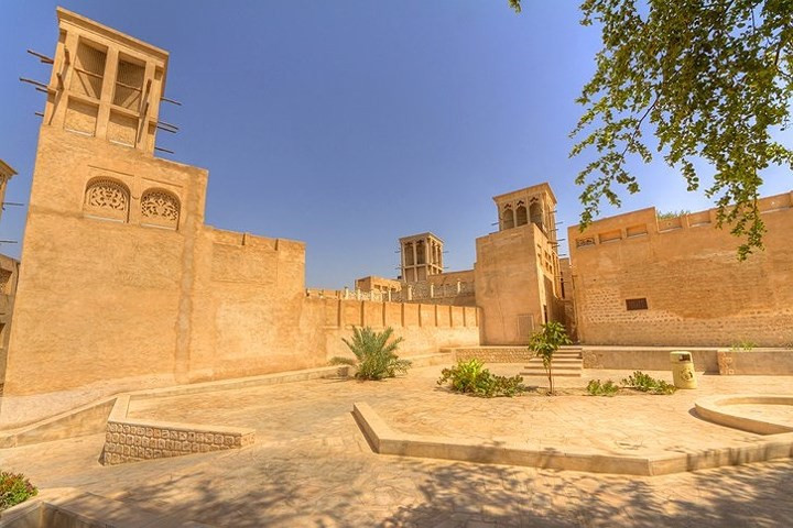 Khu Bastakia - dấu tích còn lại của Thành cổ Dubai.