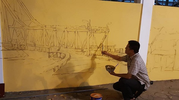 "Chiếc áo mới" của THPT Phan Đình Phùng đang dần được hoàn thiện trước ngày 20/10.