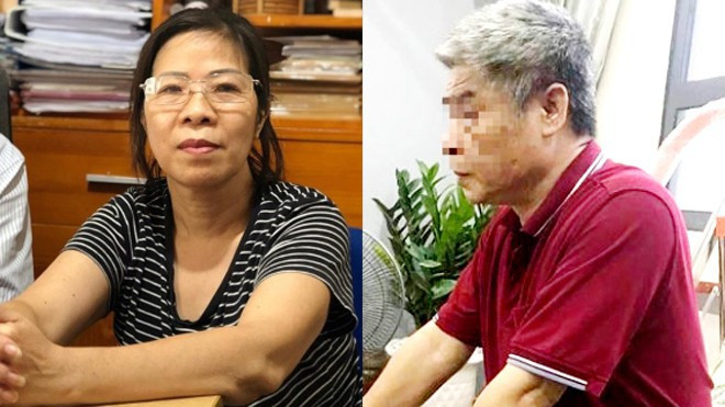 Bà Nguyễn Bích Quy và ông Doãn Quý Phiến.