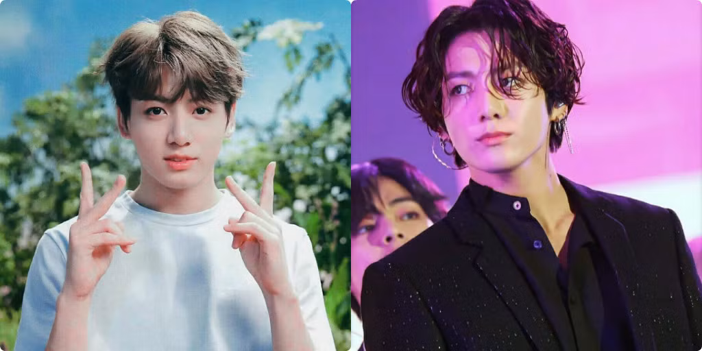 Jungkook nhìn già dặn hơn khi để tóc dài