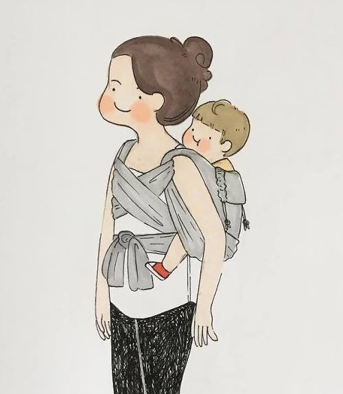 Mẹ luôn dành thời gian để chăm sóc và vun vén gia đình nhỏ của mình.