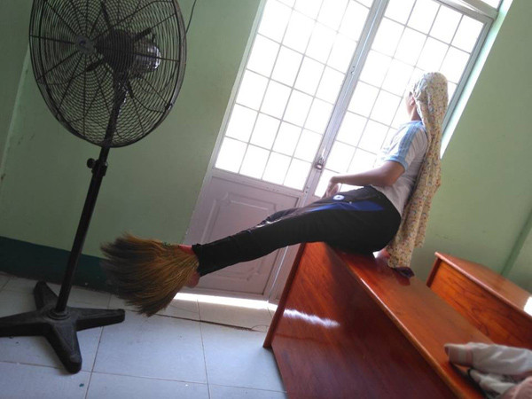 Nàng tiên cá trên cạn đây. (Ảnh: Vy Vy)