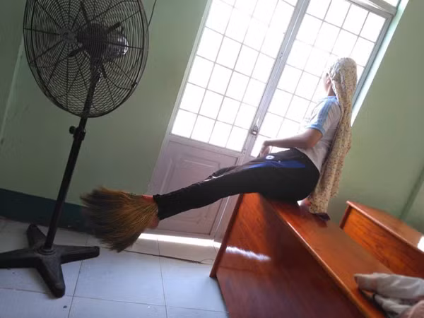 Nàng tiên cá trên cạn đây. (Ảnh: Vy Vy)