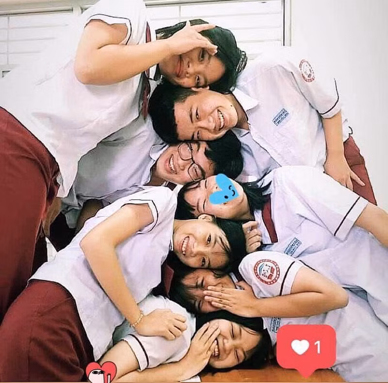 Giải trí sau những giờ học căng thẳng.