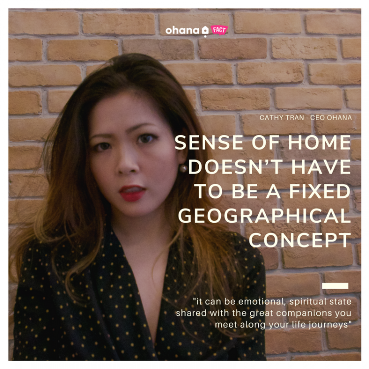 Cô là CEO của Ohana - ứng dụng tìm kiếm nhà ở cho sinh viên.