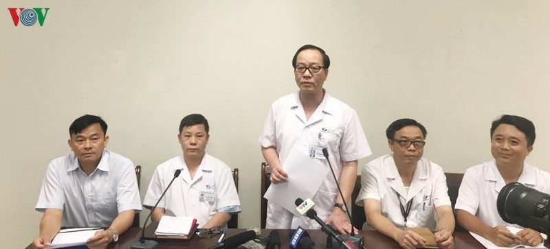 Bệnh viện Nhi Trung ương họp báo thông tin về sức khỏe của cháu bé 3 tuổi bị bỏ quên trên xe ở Tiên Du, Bắc Ninh