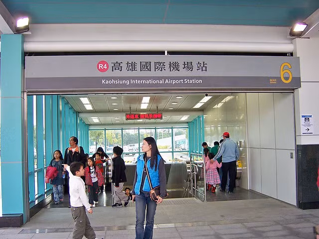 Sân bay Cao Hùng - Đài Loan. Ảnh: CNA.