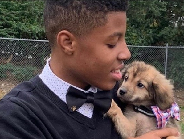 Darius luôn coi chó mèo là những người bạn của mình.