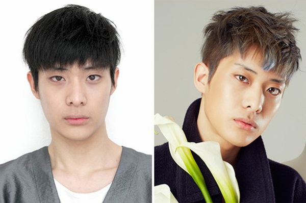 Cảm giác như đây là hình ảnh của một nam ca sĩ thần tượng trước và sau khi debut vậy!