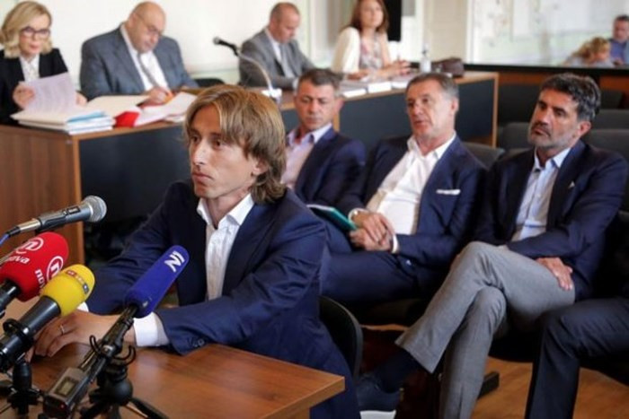 Modric được mời làm nhân chứng tại toà.