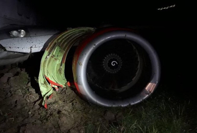 Chiếc máy bay gặp nạn năm 2018.