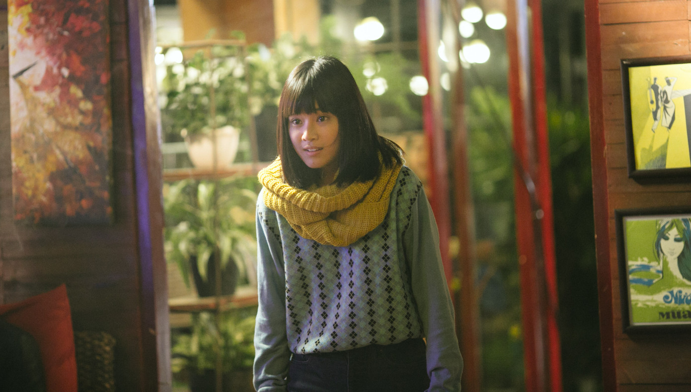 Không chỉ có Nụ Hôn Đánh Rơi, Hiểu Phương trong Tháng Năm Rực Rỡ còn khiến khán giả rung rinh vì giai điệu của Yêu bằng chất giọng trong trẻo của mình.