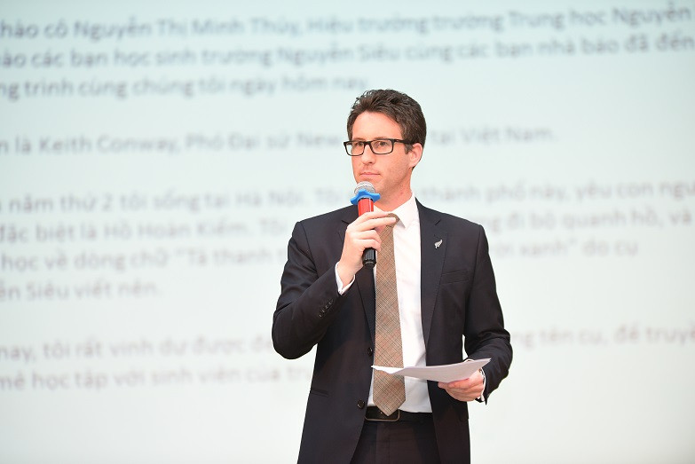 Ông Keith Conway tại sự kiện