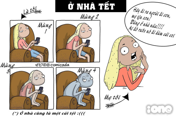 Ra ngoài chơi nhiều ắt sẽ bị phụ huynh phàn nàn, thế nhưng nếu bạn cứ ru rú ở trong nhà cũng sẽ khiến bố mẹ lo lắng khôn nguôi.