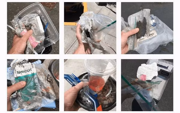 Một số bài đăng nhặt rác làm sạch môi trường của tài khoản Peterpicksuptrash.