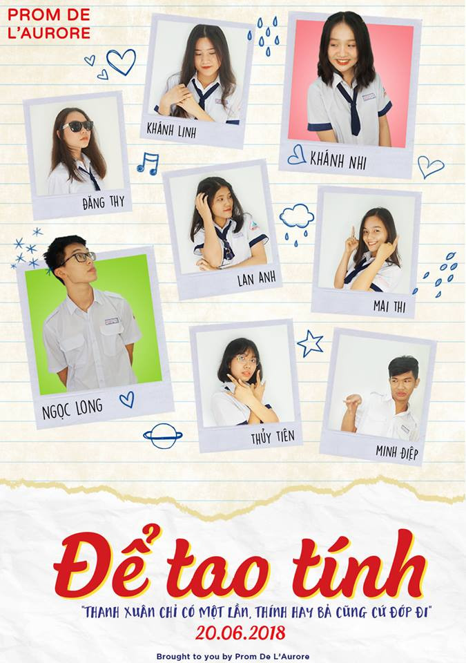 Poster cực nhắng nhít của MV 