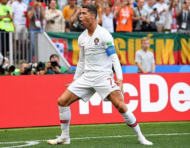 3. Cristiano Ronaldo (Bồ Đào Nha): 4 bàn thắng.
