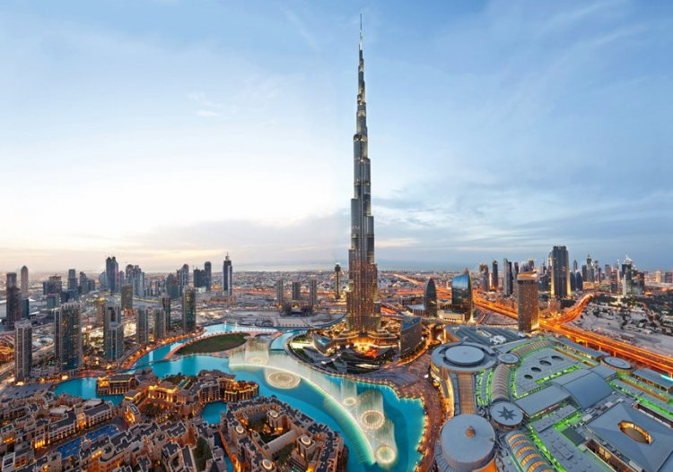 Thành phố Dubai hoa lệ.