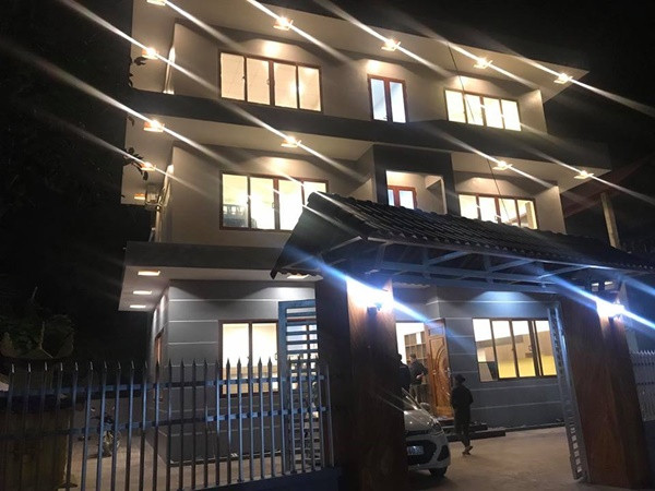 Ngôi nhà 3 tầng, có diện tích mặt sàn 100m2 được khởi công xây dựng từ sau giải U23 Châu Á 2018.