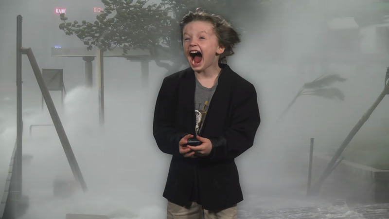 Bản tin dự báo thời tiết của cậu bé 6 tuổi thu hút hàng triệu lượt xem ảnh 1