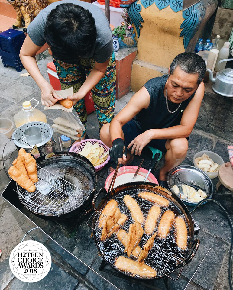 Ẩm thực đường phố là một trong những nét văn hóa được giới thiệu khá nhiều trên Instagram của Duy Long.