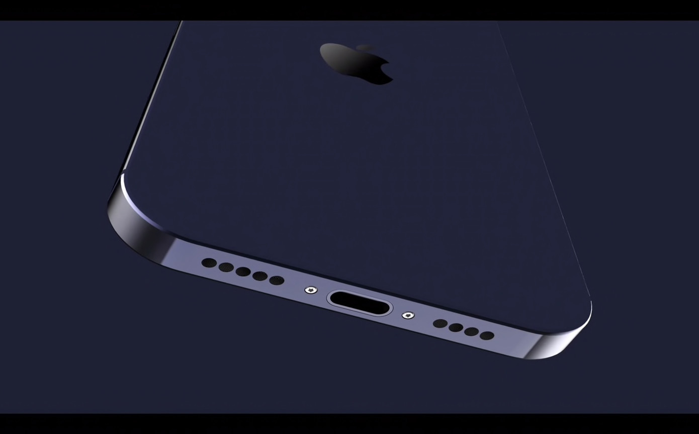 Cạnh đáy của máy chứa cổng sạc USB-C và hỗ trợ sạc nhanh 30W. Bên cạnh đó là loa ngoài stereo và micro thu âm.