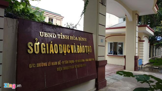 Sở GD&amp;ĐT tỉnh Hoà Bình. Ảnh: Hoàng Lam.