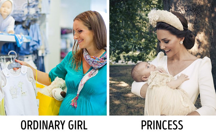 Những đứa trẻ Hoàng gia khi sinh ra sẽ được chăm sóc chu đáo kỹ lưỡng vì thế các bậc cha mẹ sẽ không được phép tự tay sắm đồ cho con trong lúc mang bầu để tránh trường hợp giới tính đứa trẻ bị công khai.