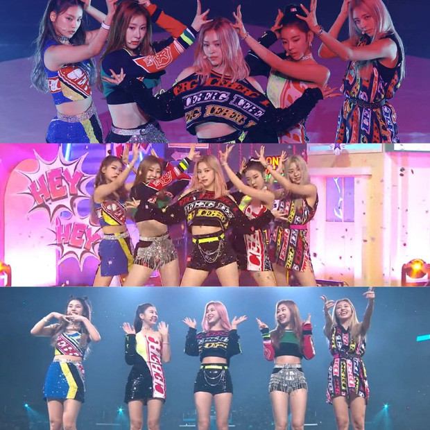 Lại thêm bộ đồ diễn được stylist của ITZY tận dụng tối đa từ sân khấu này sang chương trình khác.