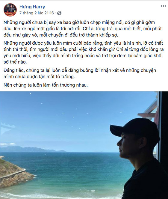 Hưng Harry thất tình vì Nhật Lê?