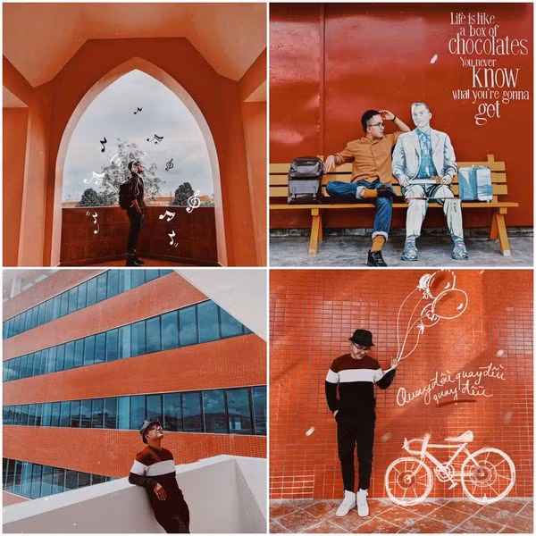 Đầu tiên là màu Đỏ.