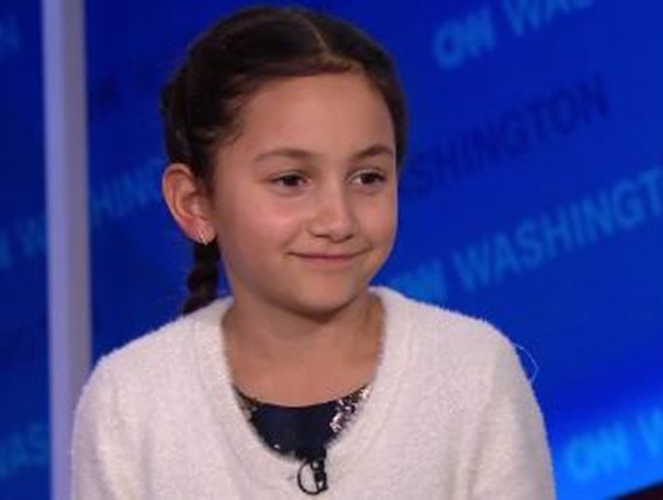 Cô bé Martha Kennedy Morales.