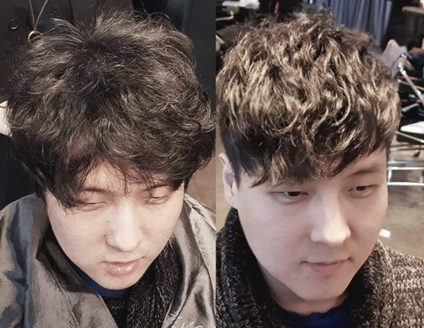 Không phải tóc xoăn thế nào cũng đẹp đâu nha, xoăn cũng phải xoăn có "nề nếp", "quy củ" rõ ràng mới làm bạn đẹp trai hơn.