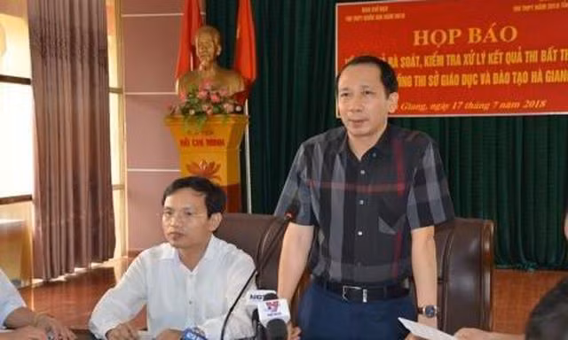 Ông Trần Đức Quý (Phó Chủ tịch tỉnh Hà Giang) bị kỷ luật bằng hình thức cảnh cáo. Ảnh: MT.