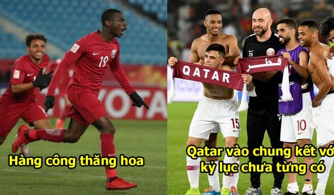 Khoukhi, Almoez Ali, Al Haydos và Hamid ghi bàn giúp đội khách Qatar đại thắng trong trận bán kết thứ hai tại Asian Cup 2019. Họ giành vé vào chung kết một cách thuyết phục.