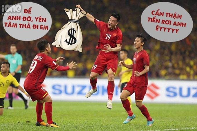 Hãy yên tâm khi tiền của Hùng rơi đã có Hải đỡ.