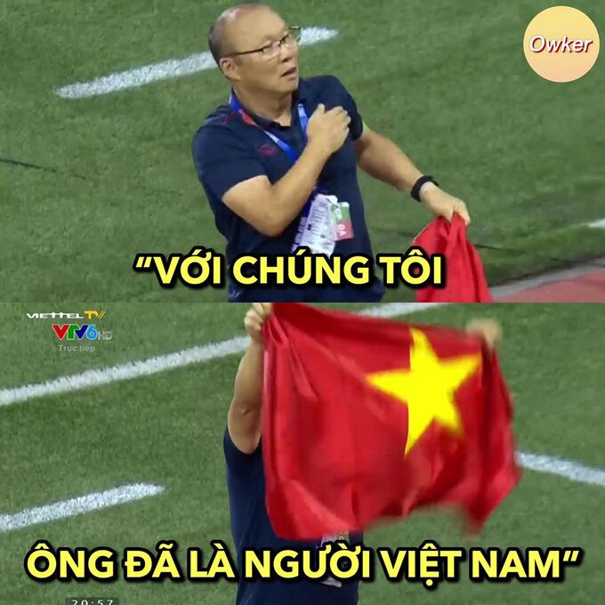 CĐV Việt Nam gửi lời cảm ơn đến người làm thay đổi lịch sử bóng đá nước nhà.