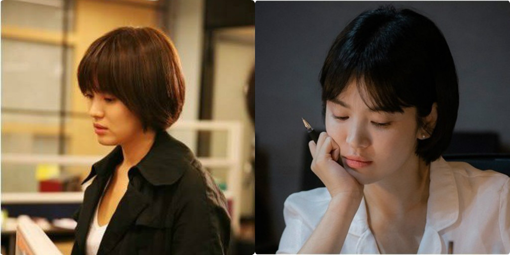 So sánh ảnh Hyo Kyo ở phim mới Encounter và phim World Within cô đóng cách đây 10 năm, ai cũng giật mình khi Song Hye Kyo chẳng hề đối khác gì. Cứ như thời gian đã thực sự đứng yên với nữ diễn viên này.