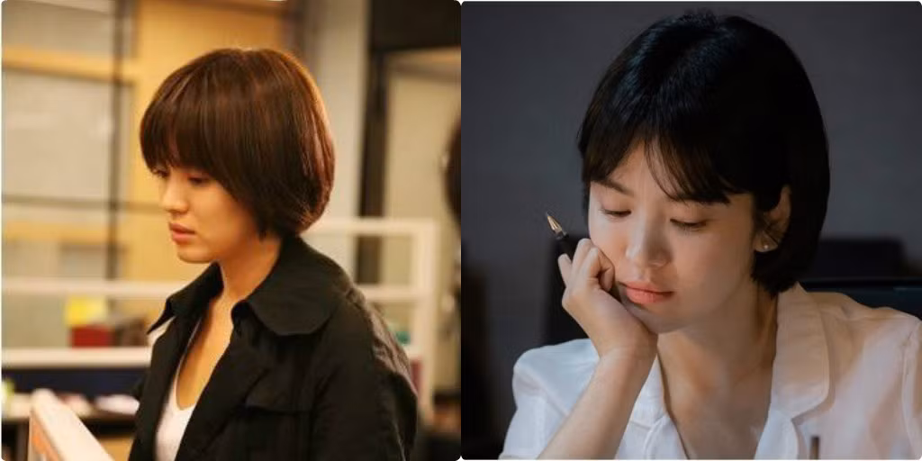 So sánh ảnh Hyo Kyo ở phim mới Encounter và phim World Within cô đóng cách đây 10 năm, ai cũng giật mình khi Song Hye Kyo chẳng hề đối khác gì. Cứ như thời gian đã thực sự đứng yên với nữ diễn viên này.