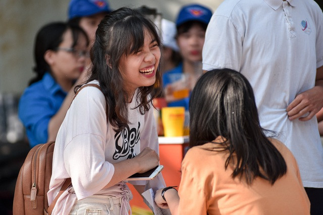 Thí sinh dự thi THPT quốc gia.