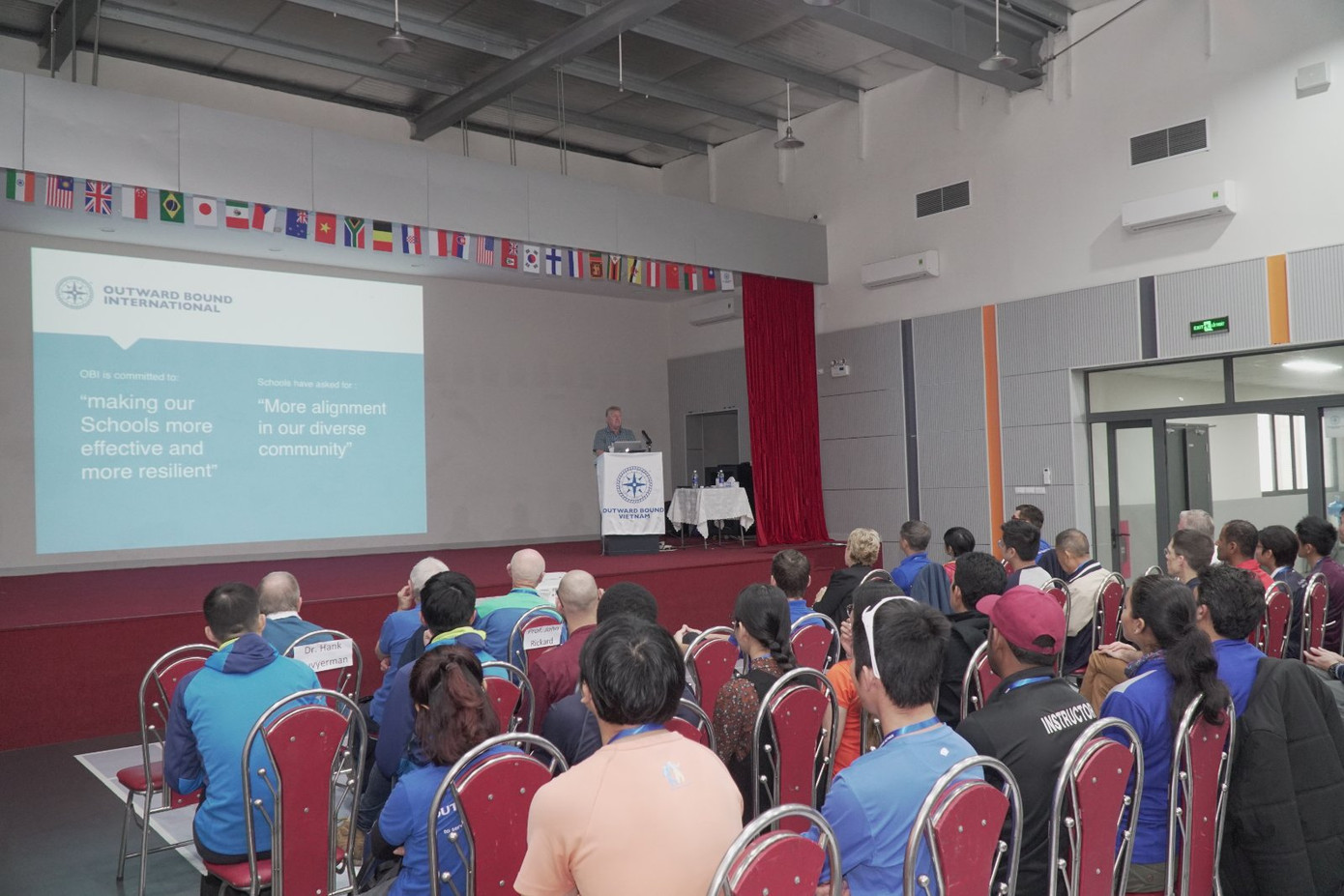 Hội nghị Outward Bound Khu vực Châu Á lần 2 khai mạc với sự tham gia của nhiều thành viên đến từ các quốc gia.