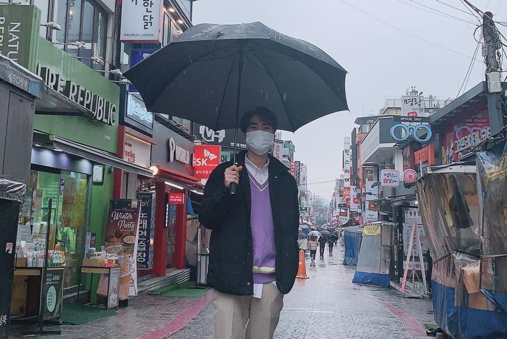 Dương Anh Tuấn quyết định về nước tránh dịch trước diễn biến phức tạp ở Hàn Quốc. Ảnh: NVCC.