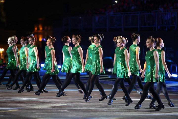 Nhóm vũ công của Ireland.