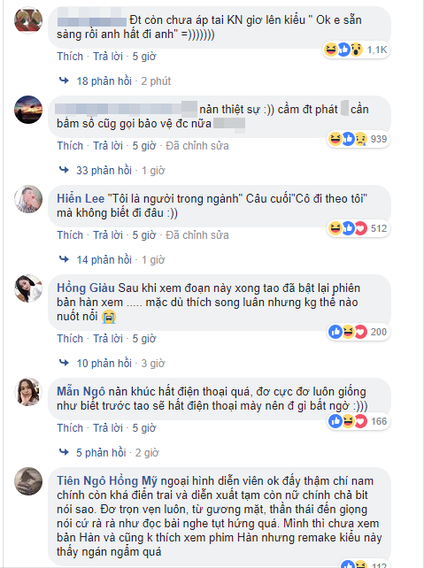 Fan phim bày tỏ sự thất vọng với cảnh quay này.