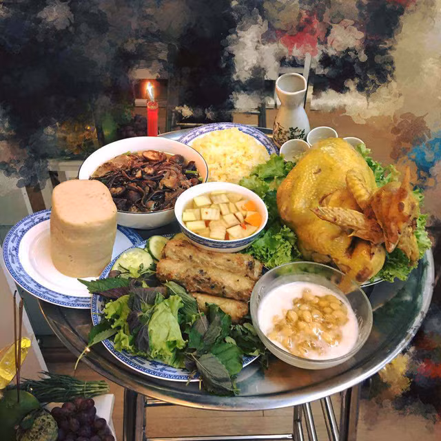 Cô nấu cỗ, đồ xôi còn được nữa là!