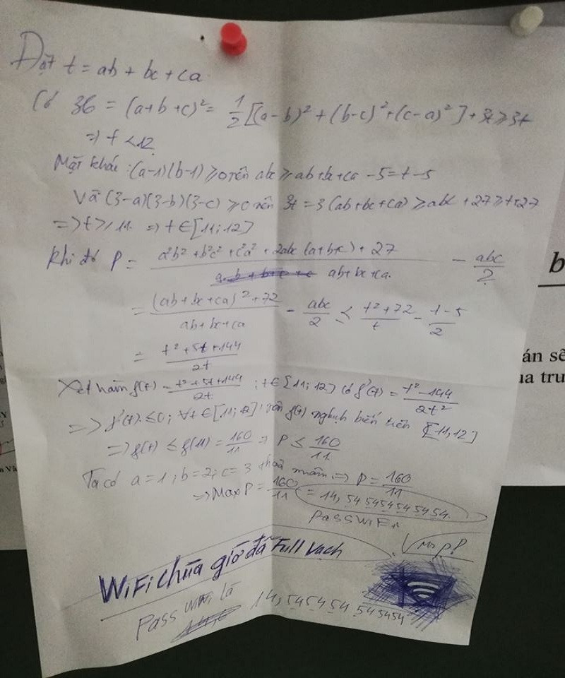 Để giải ra bài toán này chắc &quot;cao nhân&quot; cũng tốn nhiều công sức lắm!
