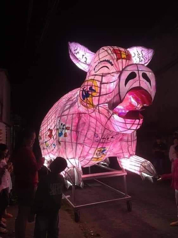 Những chú lợn dễ thương là linh vật Trung thu của năm nay.